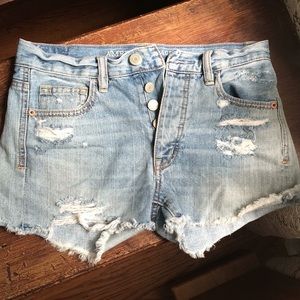 Offers welcome! AE High Waisted Denim Shorts
